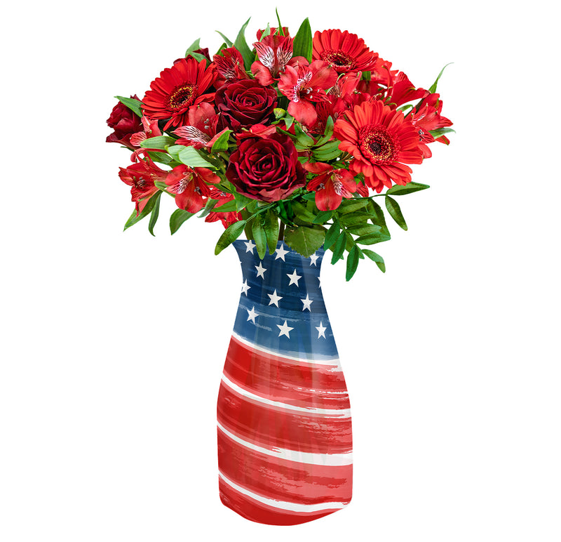 Stars N Stripes Vase