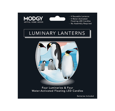 Chillin' Luminary Lanterns- 4 Per Pack