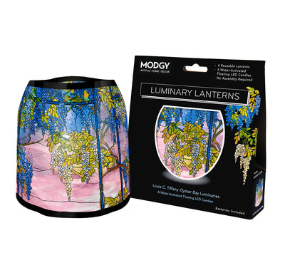 Louis C. Tiffany View of Oyster Bay Luminary - 4 per pack