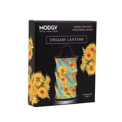 Modgy Vincent Van Gogh Sunflowers Origami Lantern