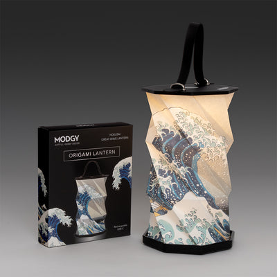 Modgy Hokusai The Great Wave Origami Lantern