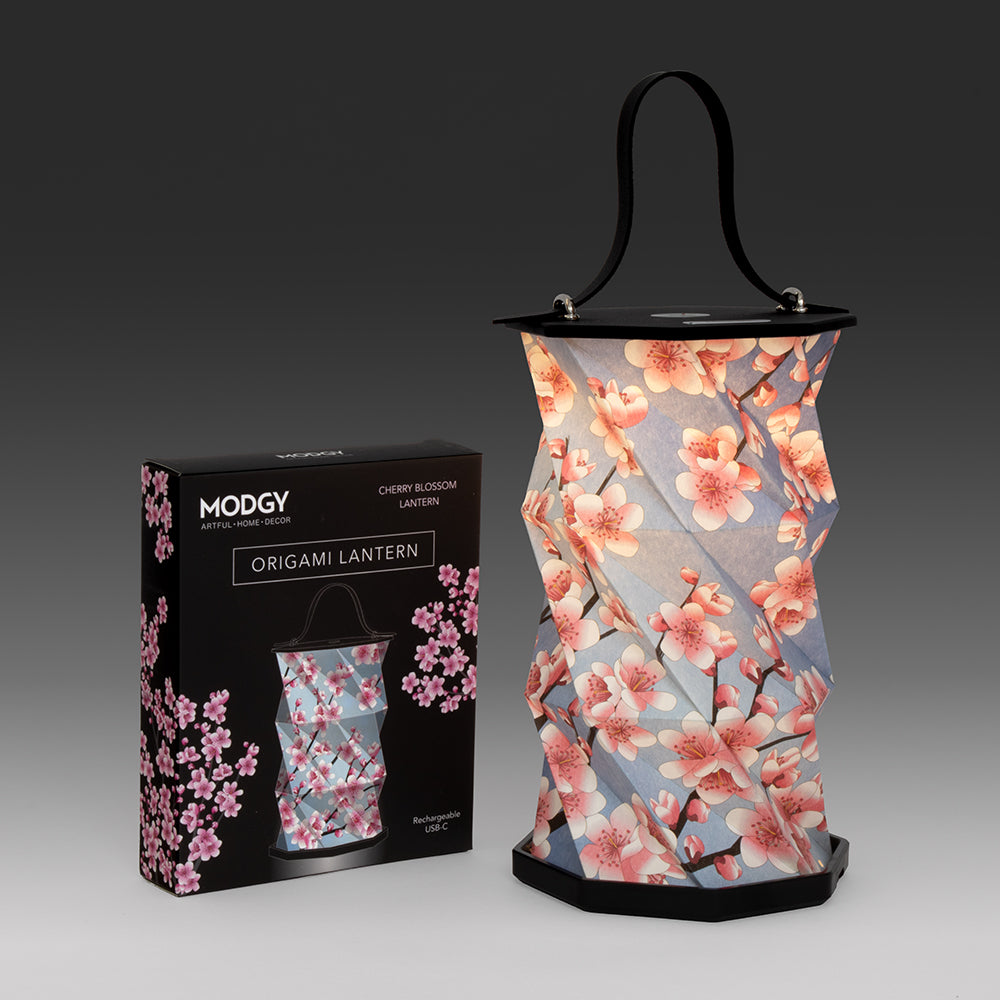 Modgy Cherry Blossom Origami Lantern