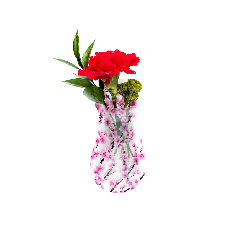 Cherry Blossom Suction Cup Bud Vase