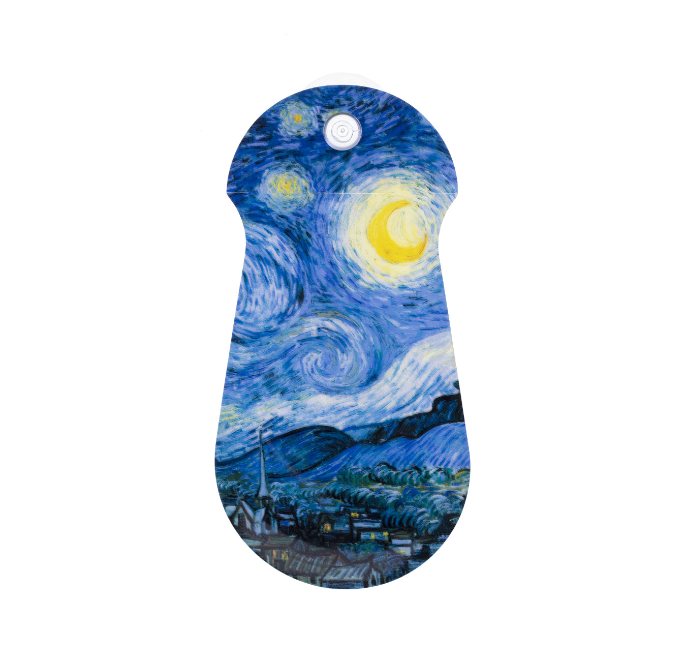 Van Gogh Starry Night Round Zipper Case – Monarque